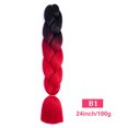 thumbnail image 4 of Vogacara Estilo con cabello para trenzar Color natural Alta similitud con el cabello real Extensión del cabello Cabello trenzado Cuidado del cabello B1, 4 of 6