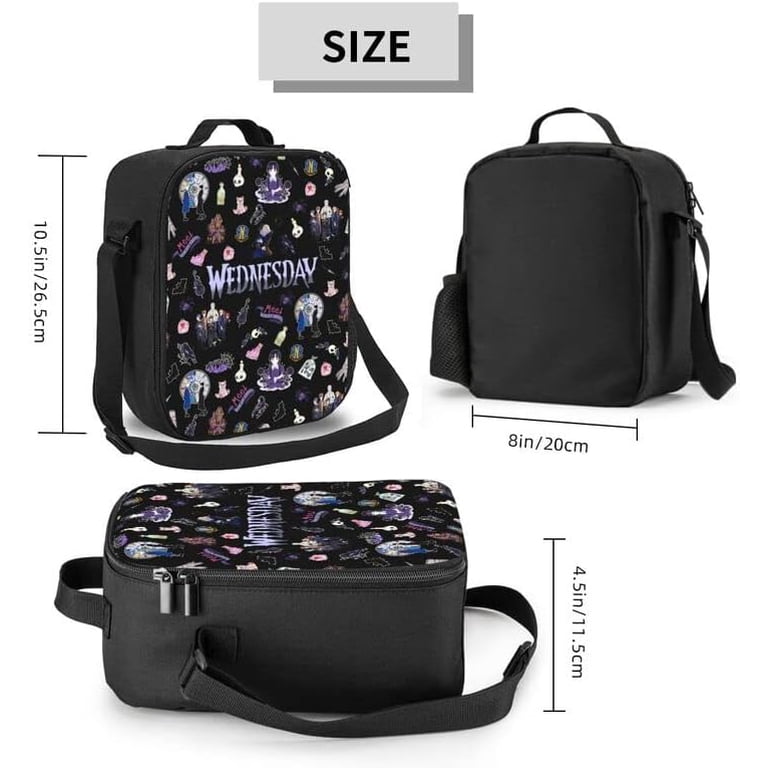 Wednesday Movie Backpack Set, Casual Backpack, 3D Print  display picture 1