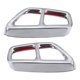 thumbnail image 4 of Rear Dual Exhaust Pipe Cover Trims For BMW 5 Series G30 G31 B, 4 of 5