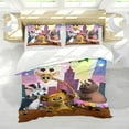 thumbnail image 5 of 3 Piece Bedding Set For Madagascar A Little Wild Duvet Cover Sets Comforter Set Cute Super Soft Teens Bedding Set Kids Bedroom Gifts,1 Duvet Cover with 2 Pillowcases Twin, 5 of 6