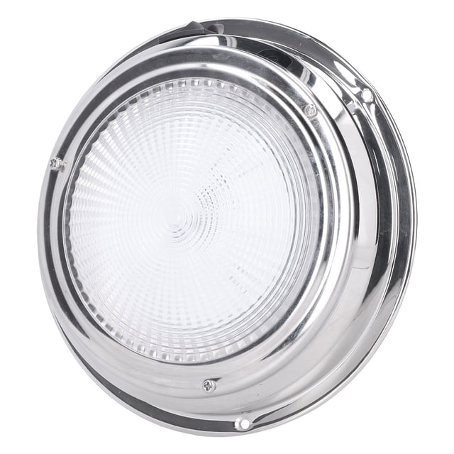 Luz de lectura de techo de 12V LED Domo techo lámpara blanca cálida a prueba de polvo alto brillo para yate RV autobús