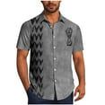 thumbnail image 2 of Jjayotai Mens George Tee Shirts, Men's Casual Short Sleeve Shirt, Vintage Bowling Shirt, Cuba Beach Summer Button Up Shirt, Graphic Tees for Men, 2 of 6