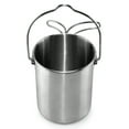 thumbnail image 2 of Portable Outdoor Stainless Steel Camping Mug Water Cup with Foldable Handle, 2 of 7