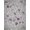 Purple Grey, Pattern 12, variant on ODIKA 8'x10' Washable Area Rug Purple Motifs Boho Interlocking Vine Clusters Eggplant Bug Poppy for King Size Bedroom Under Bed, Master Suite, Non-Shedding, Easy Care