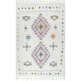 thumbnail image 4 of nuLOOM Jocelyn Tribal Shag Tasseled Area Rug, 4' x 6', White, 4 of 4