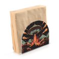 thumbnail image 2 of Spaceship Volcanos Napkin Holder for Table Clear Napkin Stand Paper Holder Acrylic Organizer Dispenser Napkins for Dinner Kitchen Restaurant Room, 2 of 8