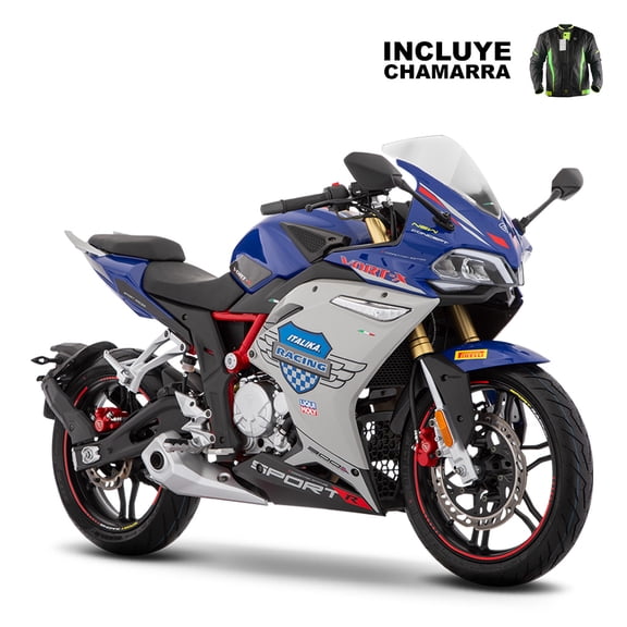 Motocicleta Deportiva ITALIKA VORT-X 300R Azul