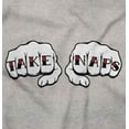 thumbnail image 2 of Take Naps Knuckles Relaxed Chill Gym Zip Up Hoodie Men's Women's Brisco Brands M, 2 of 6