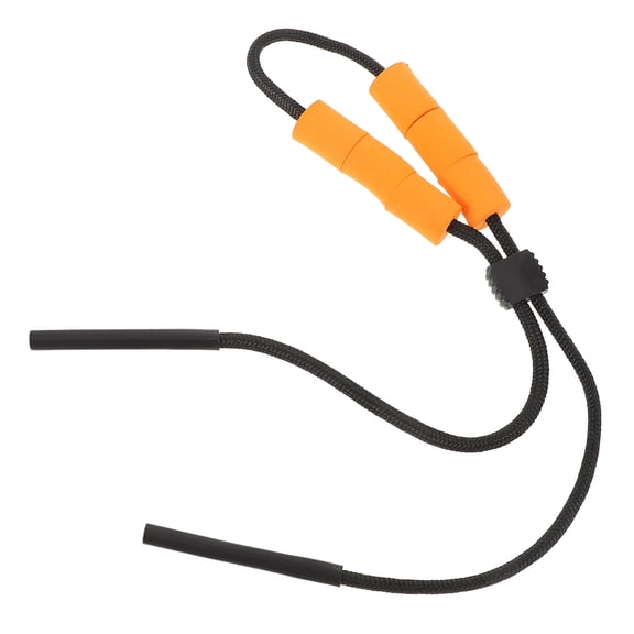 LEORX Orange Eyeglass Strap for Men Floating Pool Glasses Holder Comfortable Material