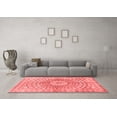 thumbnail image 3 of Ahgly Company Indoor Square Persian Red Traditional Area Rugs, 6' Square, 3 of 4
