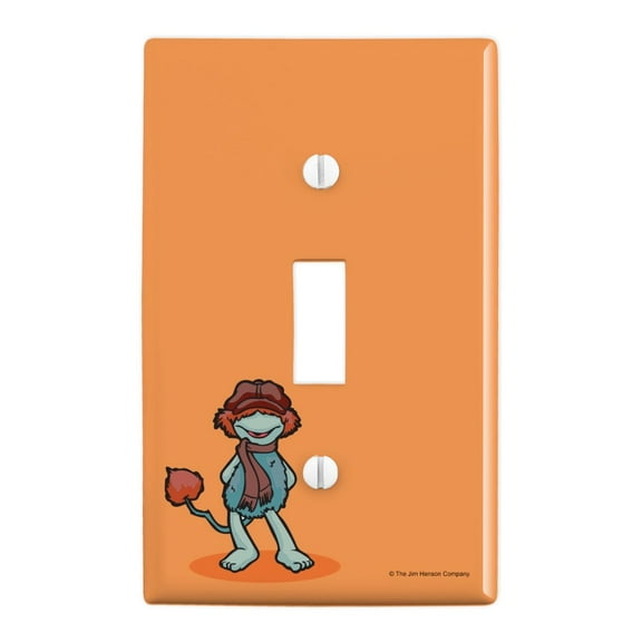Boober Fraggle Rock Plastic Wall Decor Toggle Light Switch Plate Cover