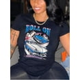 thumbnail image 1 of Lovelywholesale Racing Car Letter Print T-shirt, 1 of 3