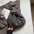 thumbnail image 2 of Bolso Mano Fruncido para Mujer Anudado Hobo Viajes (), 2 of 4