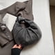 thumbnail image 2 of Hobo Bag Dumpling Mujer Fruncido Cierre Magnético Lona para Viajes, 2 of 9
