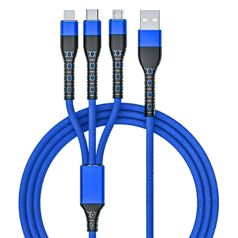 Cabling - CABLING® Cable Multi USB, Câble Multi Chargeur, 3