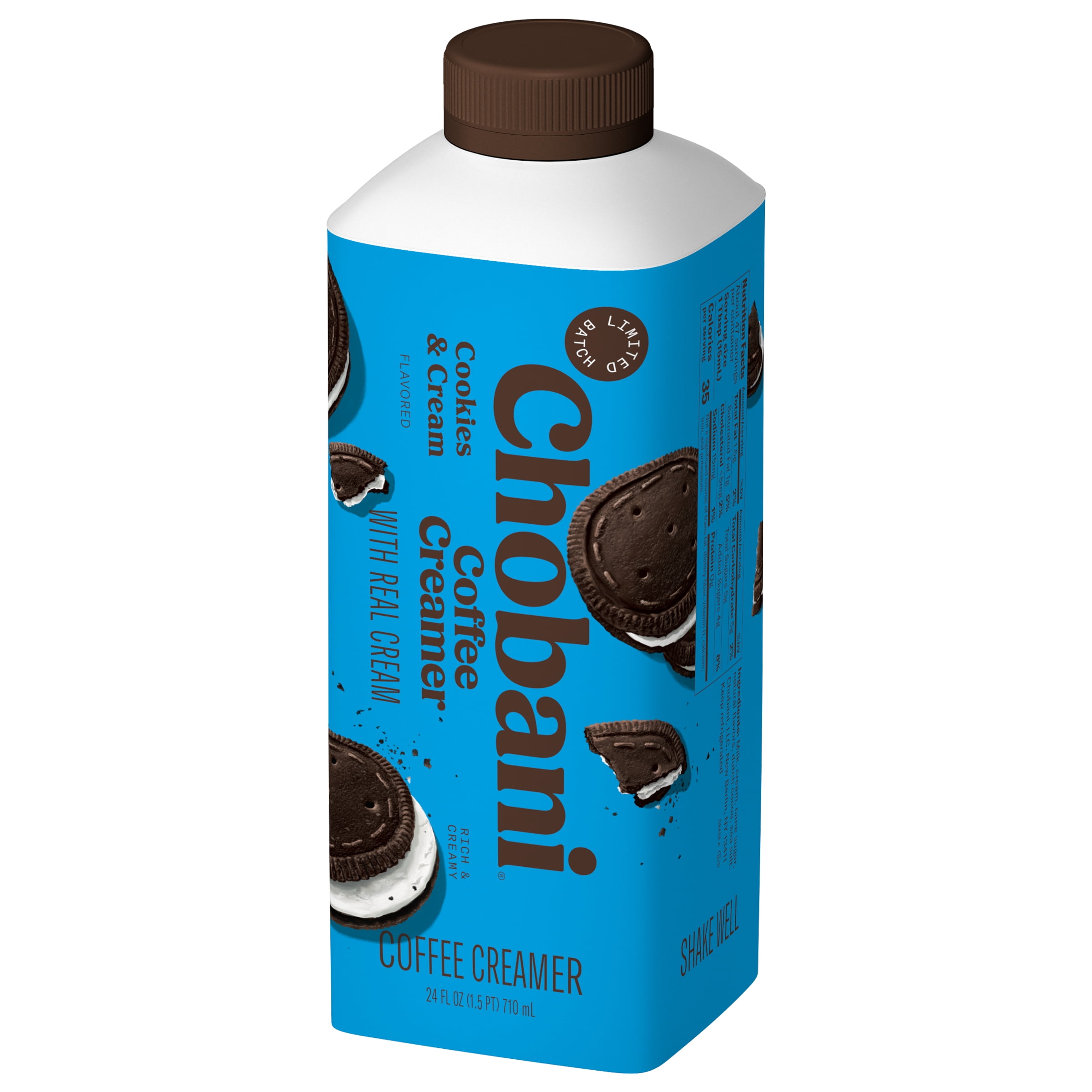 Chobani Coffee Creamer Limited Batch Cookies & Cream 24 fl oz Carton