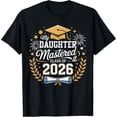 thumbnail image 2 of 100% Cotton Unisex My Daughter Mastered It Class of 2026 Masters Graduation T-Shirt, 2 of 5