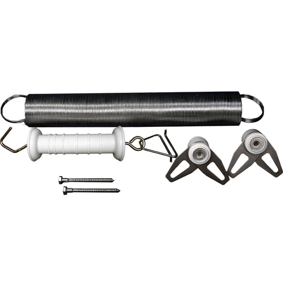 Powerfields R-14-W Spring Gate Kit, 24-Feet, White