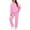Pink, variant on Pyhlmscde Women's Fleece Lined Two Piece Casual Sweatsuit, Sweatsuits for Women, Sweatshirt And Sweatpants Set Women, Matching Sweat Sets for Women