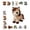 F#2, variant on DIY Animal Beading Kit, Cute Bead Craft Animal Set with Colorful Beads and Instructions, Handmade Creative Jewelry Art Craft Kit, DIY Animals Beadwork Craft Kits for Adults(A)
