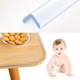 thumbnail image 2 of Protección de bordes Whataatahia, con 1 rollo de cinta adhesiva de doble cara, protección de bordes transparente, protección de esquinas para bebés y niños, extra suave, inodoro, fuerte adhesión, 2 of 8