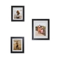 thumbnail image 1 of Set de 3 marcos en color negro semi mate Dii Frame Trilogía en negro, 1 of 4