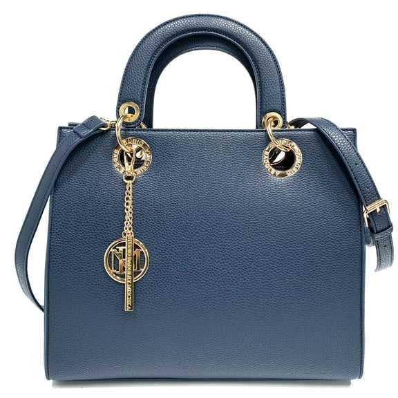 Badgley Mischka Navy Tote Bag
