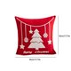 thumbnail image 3 of Fiudx Liquidación navideña Funda de almohada navideña con elementos navideños, cojín bordado, decoración navideña, funda de cojín, 3 of 6