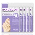 thumbnail image 1 of Mascarilla de manos, guantes hidratantes, paquete de 5 unidades, color morado, 1 of 6