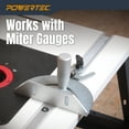 thumbnail image 2 of POWERTEC 32" Table Saw Miter T-Track Kit – Includes 10pcs 1/4"-20, 2" Long Miter T Slot Bolts | Miter T Track Accessories for Table Saw & Router Table (71817), 2 of 7
