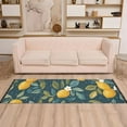 thumbnail image 2 of Yayeee Runner Rug for Bedroom 2'x6' Machine Washable Hallway Non Slip Mat, Blue Lemons, 2 of 8