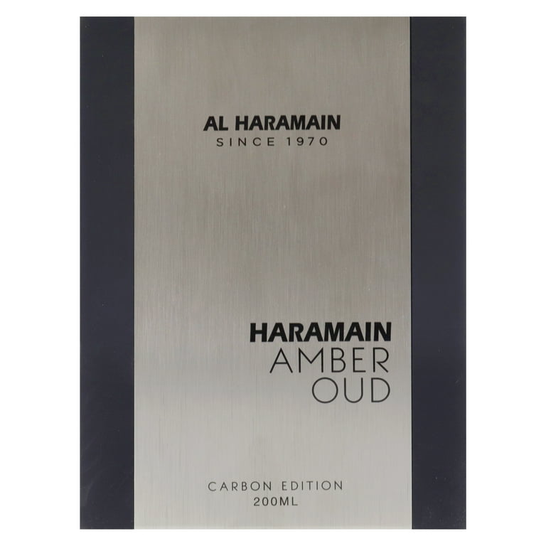Al Haramain Men's Amber Oud Carbon EDP Spray 6.7 oz Fragrances