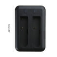 thumbnail image 5 of NP40 Two-Slot Lithium Battery Charger for CDR10 Battery 5V 2A 10W Micro USB, 5 of 8