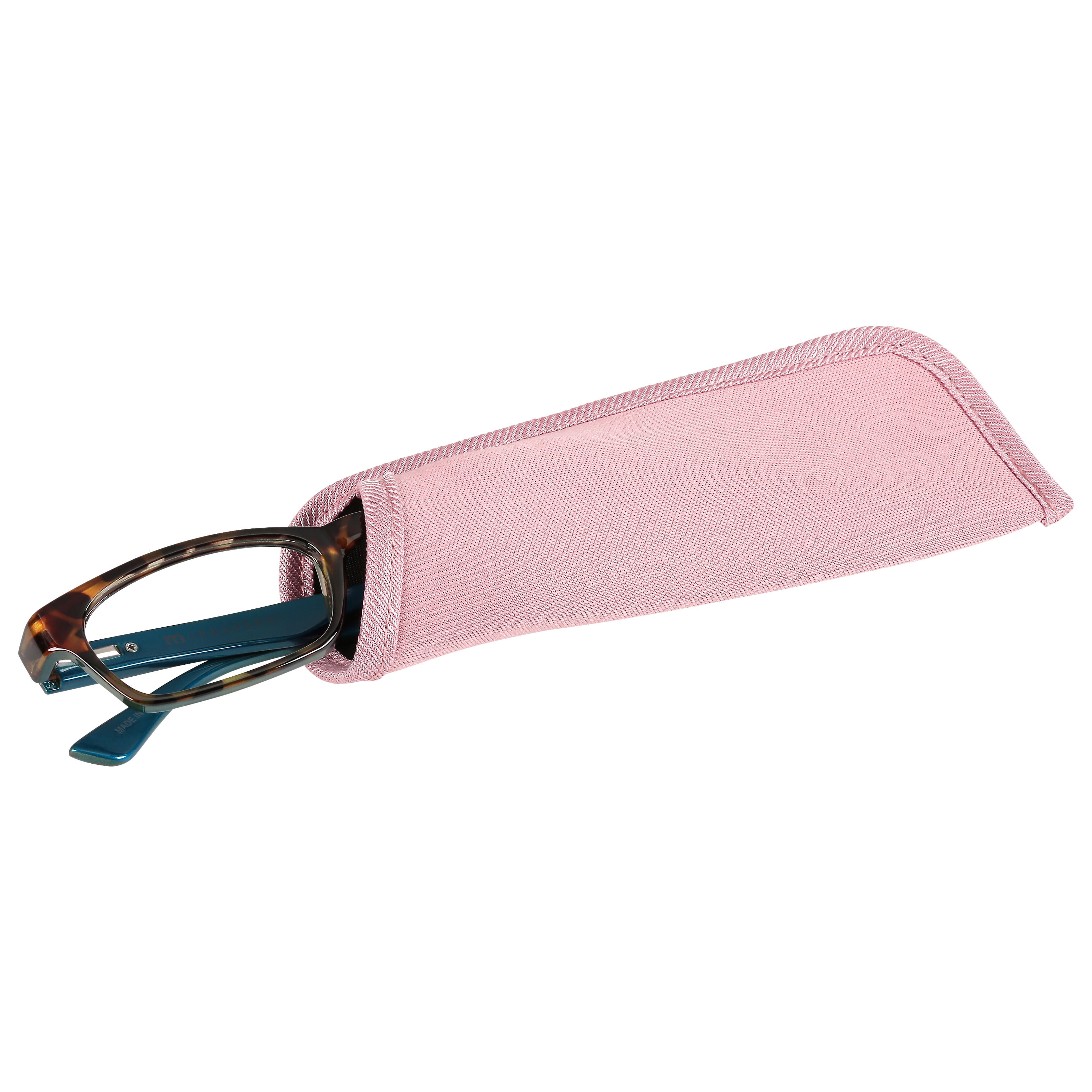 (2 pack) M+ Womens Rectangular Plastic Reading Glasses 1.75 Colleen in Tortoise with Teal Inner Color
