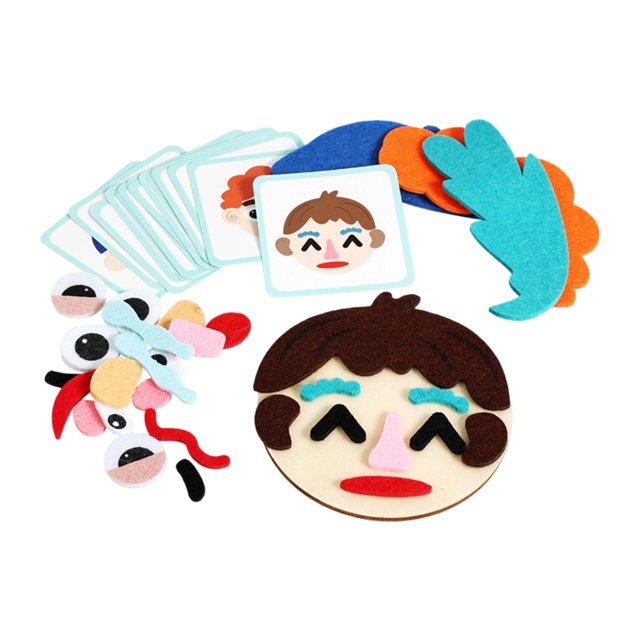 Tablero para aprendizaje de emociones, juego de aprendizaje socioemocional, divertido, educación temprana, regalo ideal, juguete sensorial