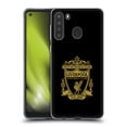 thumbnail image 1 of Head Case Designs Officially Licensed Liverpool Football Club Crest 1 Black 3 Soft Gel Case Compatible with Samsung Galaxy A21 (2020), 1 of 7
