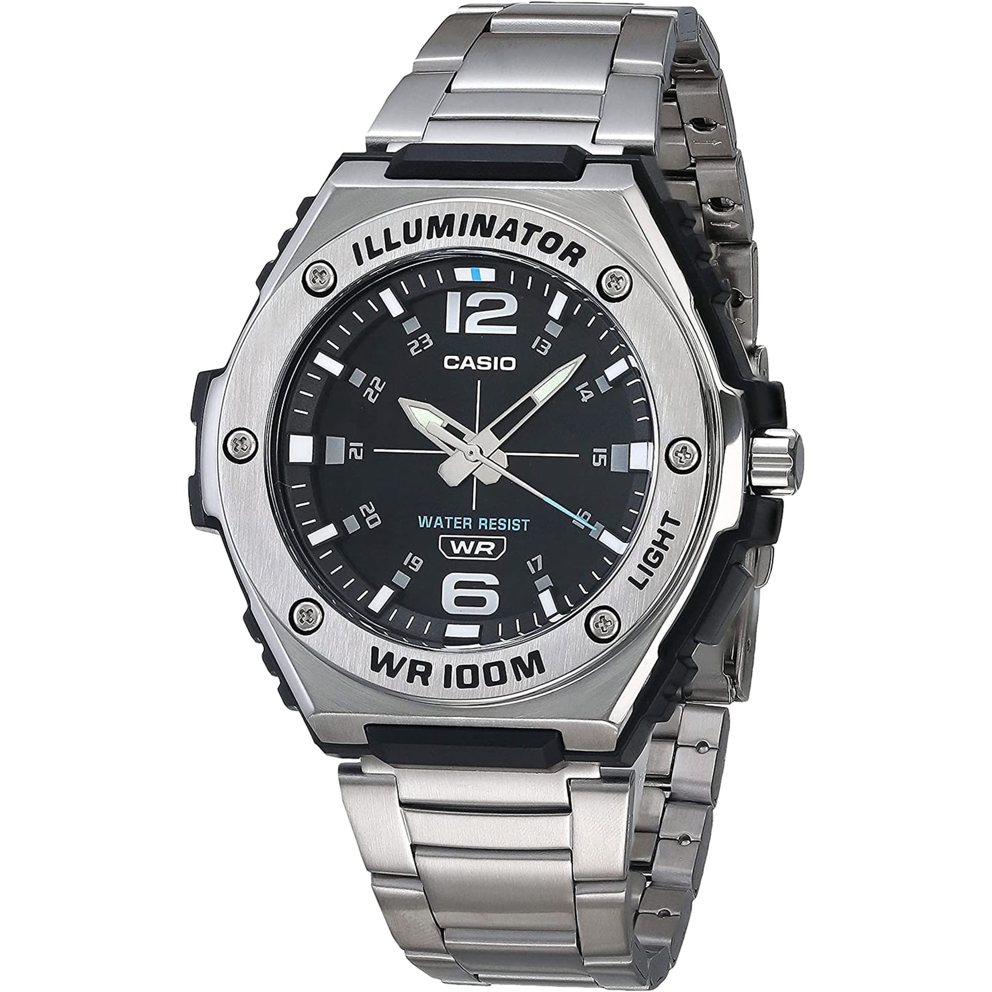Casio Men's Heavy-Duty Sport Stainless Steel Wristwatches (MWA-100HD-1AV)