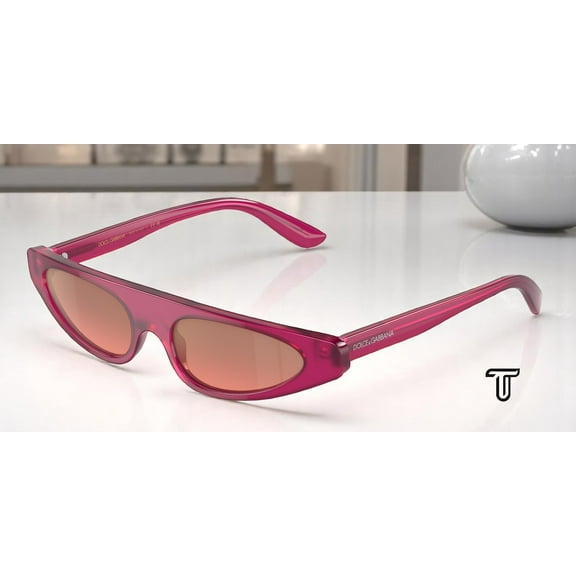 Sunglasses Dolce & Gabbana DG 4442 32266F Milky Pink Mirror Gradien