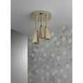 thumbnail image 4 of Delta 57140-25-L Universal Showering 2.5 GPM Single Function Pendant Shower Head -, 4 of 7
