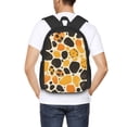 thumbnail image 6 of Large Capacity Backpack 16.5×12.5×5.5in Widened Shoulder Strap Design Main Bag Large Top Handle Belt Adjustable Shoulder Strap Leopard_4, 6 of 8