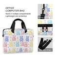thumbnail image 4 of FORMRS 16" Laptop Bag Carrying Sleeve Case with Handle Travel Shoulder Briefcase, Colorful Gummy Bears Pattern, 4 of 8
