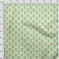 thumbnail image 3 of oneOone Cotton Poplin Fabric Turtle Block Print Sewing Fabric BTY 56 Inch Wide, 3 of 4