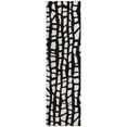 thumbnail image 2 of Addison Rugs Chantille Indoor/Outdoor Transitional Squares Black Washable Runner Rug, 2'3" x 7'6", 2 of 6