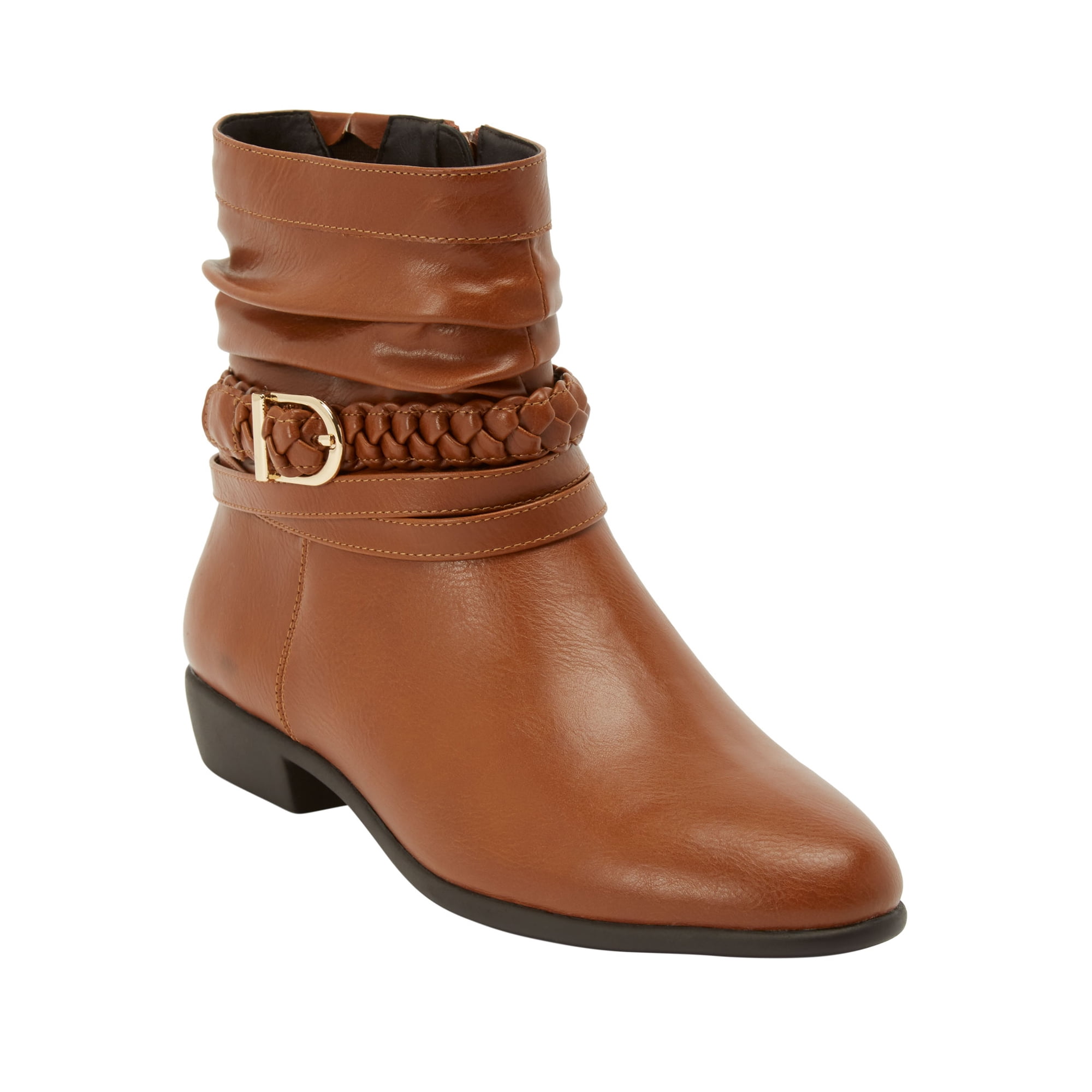 Comfortview Mickey Slouch Bootie Short Ankle Boot Winter Shoes