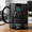 Black, variant on Gamer Tactical Custom Mug with Armor Vest Controller Neon Badge, Father's Day Gift for Dad