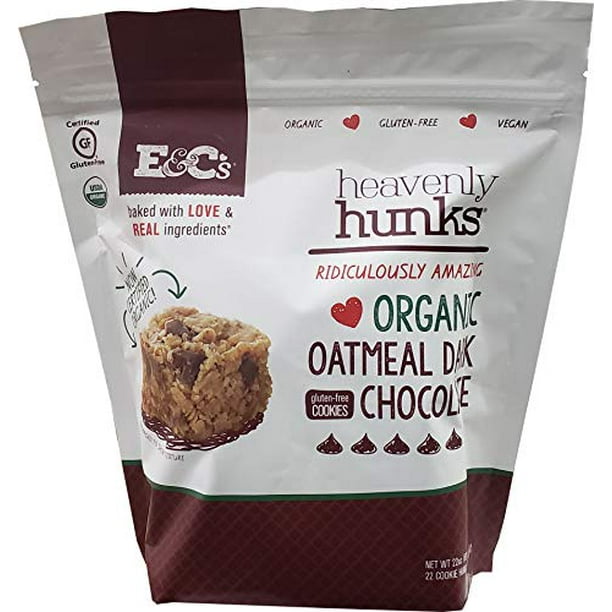 Heavenly Hunks Organic Dark Chocolate Oatmeal 22 Oz, 22 oz Walmart