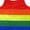 Rainbow, variant on Mens Pride Flag Tank Top Shirt Rainbow, Rainbow, Size: X-Large, Uzzi Active Wear