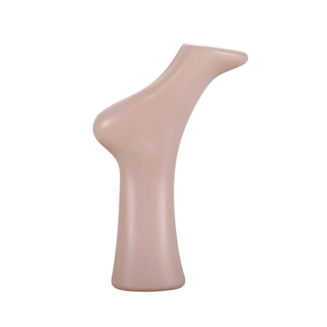 Lifesize-pie de maniquí femenino para mujer, calcetín de pie, soporte de exhibición, pulsera de tobillo, modelo de exhibición para suministros DIY Yuyangstore Pie de maniquí