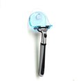 thumbnail image 3 of Braveheart 2Pcs Plastic Super Suction Cup Razor Rack Clear Bathroom Razor Holder Shaver Storage Rack Bracket, 3 of 9