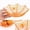 A, variant on Summerween Halloween Candy Bowl, Countertop Platter, Halloween Pumpkin Snack Bowl Stand Series, Sculpted Hand Painted Resin, For Holiday Table Display, Orange, 1 Pack